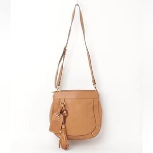 Chloe Tan Leather Crossbody Bag